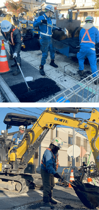 舗装工事作業員の仕事について